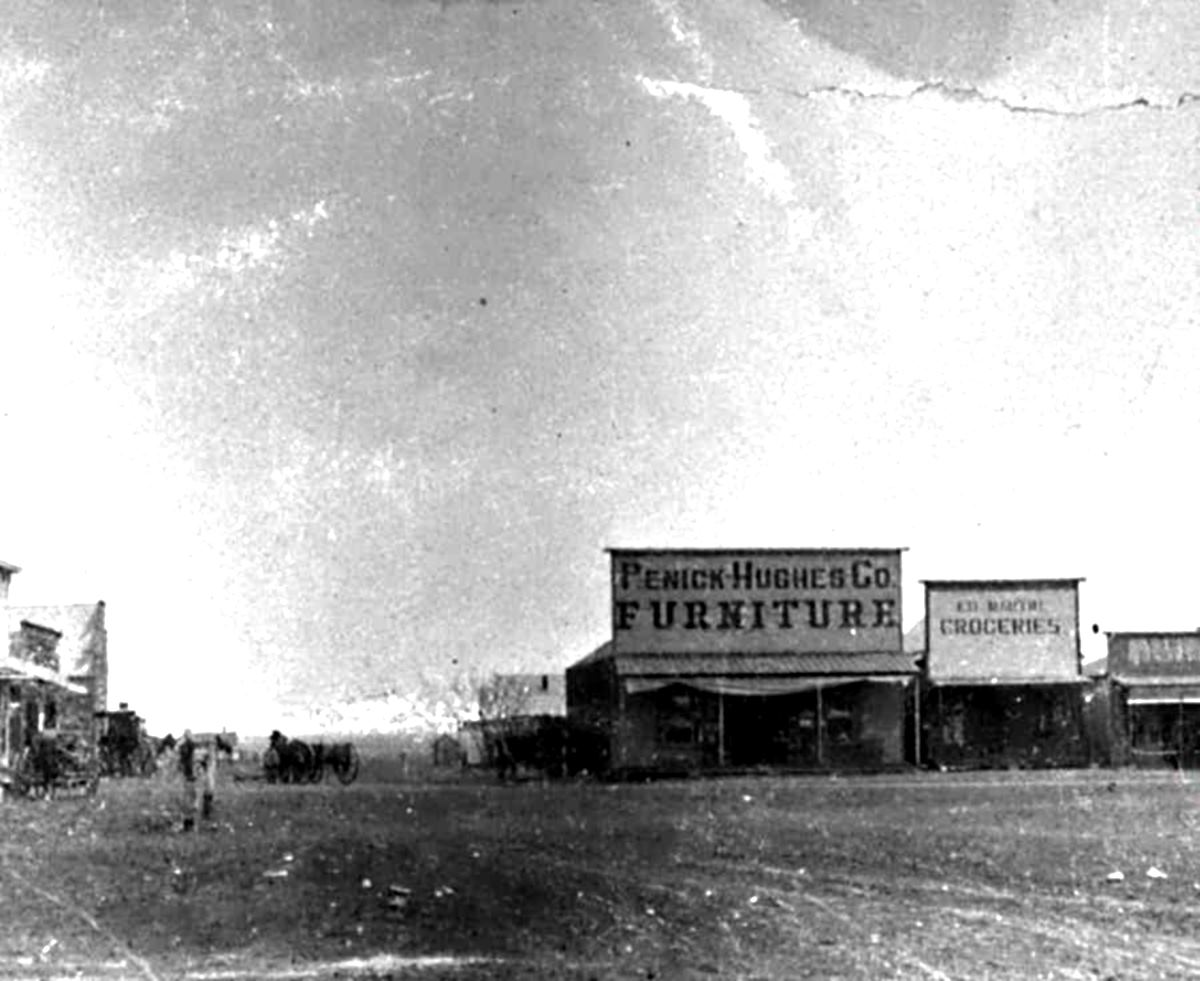 Downtown Stamford in 1890s